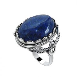 Srebrny pierścionek z kamieniem Lapis Lazuli PK 2125