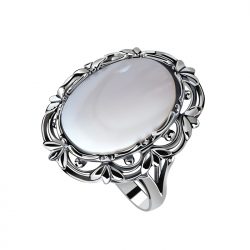 Silver ring with mother of pearl PK 2136 mother of pearl