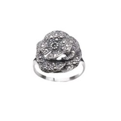 Oxidized silver ring PK 993