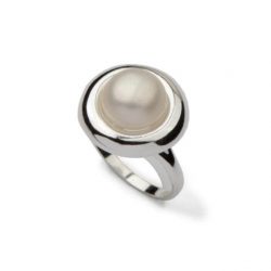 Srebrny pierścionek perła PK 1748