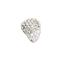 Srebrny pierścionek z kryształami Swarovskiego PK 1795 Crystal