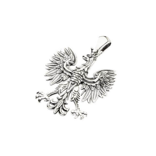 Wisiorek srebrny oksydowany Orzeł W 1656 Wisiorek srebrny oksydowany Orzeł W 1656