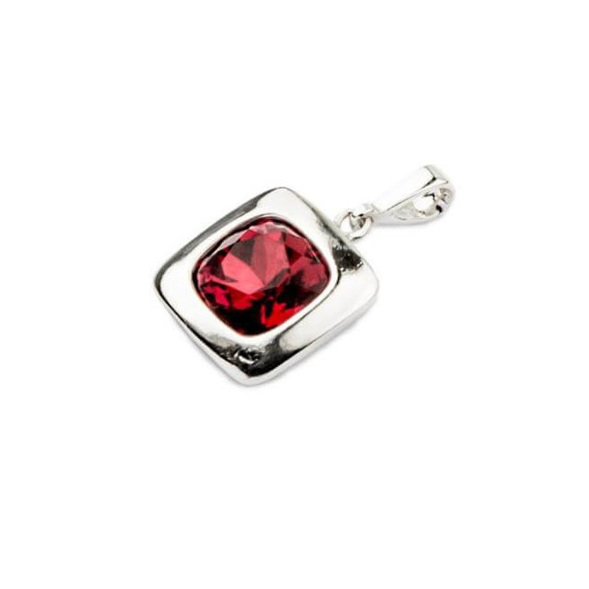 Srebrny wisiorek Swarovski W 1750 Siam Srebrny wisiorek Swarovski W 1750 Siam