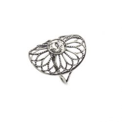 Srebrny pierścionek z kryształami Swarovskiego PK 1758 Crystal