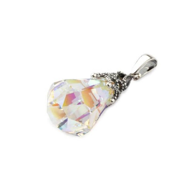 Srebrny wisiorek z kryształem Swarovski zorza polarna W 1800 Srebrny wisiorek z kryształem Swarovski zorza polarna W 1800
