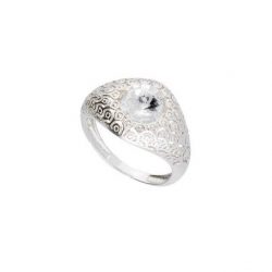 Srebrny pierścionek z kryształem Swarovskiego PK 1961 Crystal