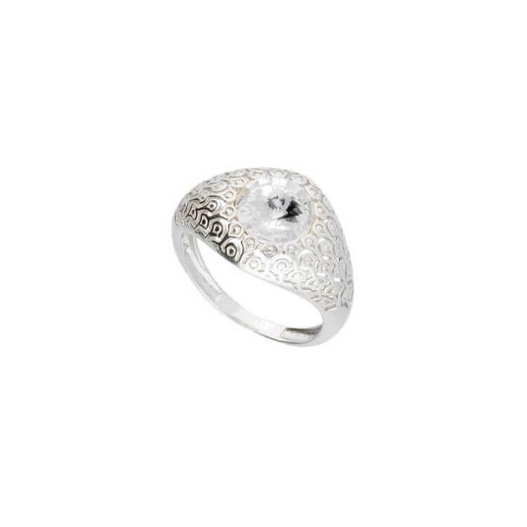 Srebrny pierścionek z kryształem Swarovskiego PK 1961 Crystal