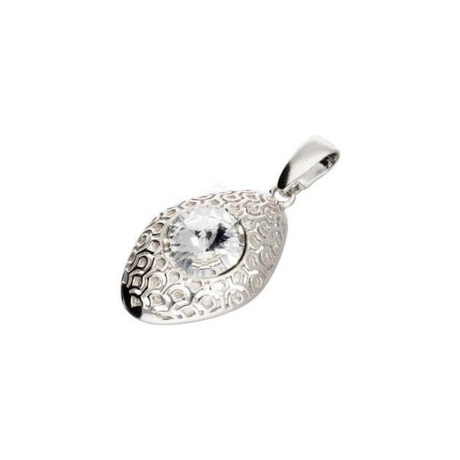 Srebrny wisiorek z kryształem Swarovskiego W 1961 Crystal Srebrny wisiorek z kryształem Swarovskiego W 1961 Crystal