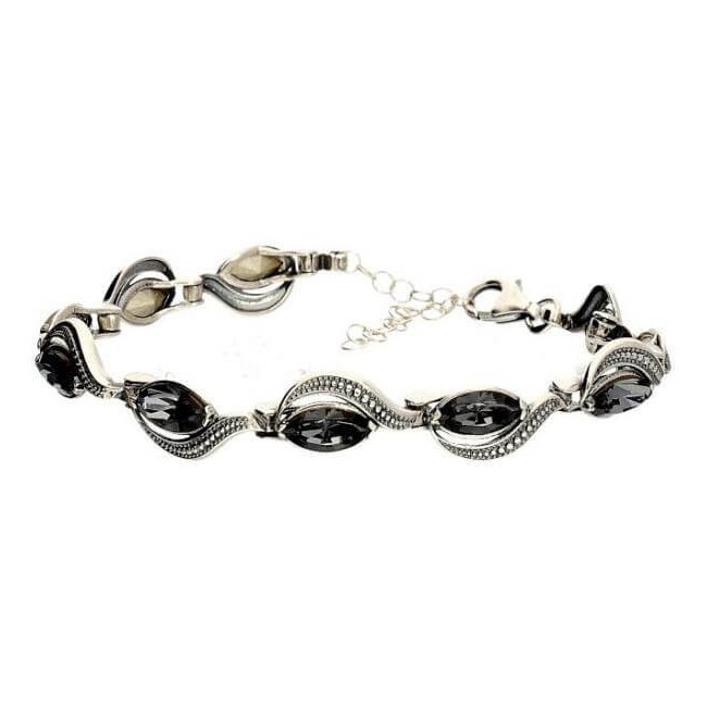 Srebrna bransoletka Swarovski L 1903 Silver Night Srebrna bransoletka Swarovski L 1903 Silver Night