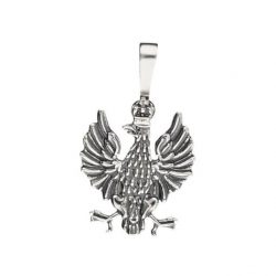 Silver pendant Eagle W 1229