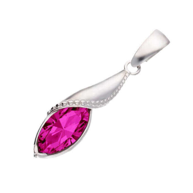 Srebrny wisiorek z kryształem Swarovski W 1902 Srebrny wisiorek z kryształem Swarovski W 1902