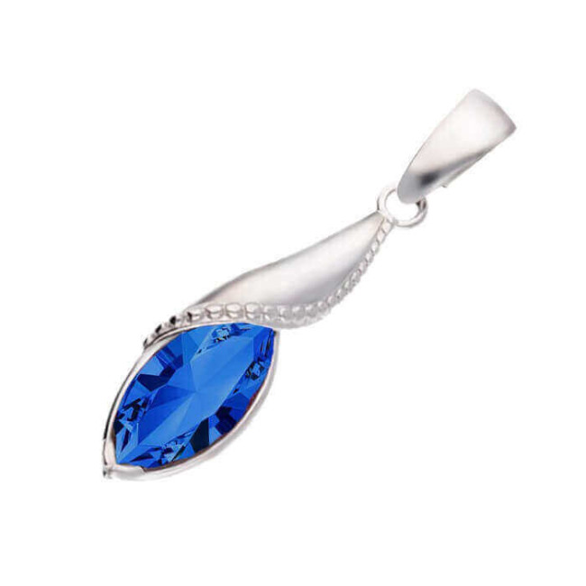 Srebrny wisiorek z kryształem Swarovski W 1902 Srebrny wisiorek z kryształem Swarovski W 1902