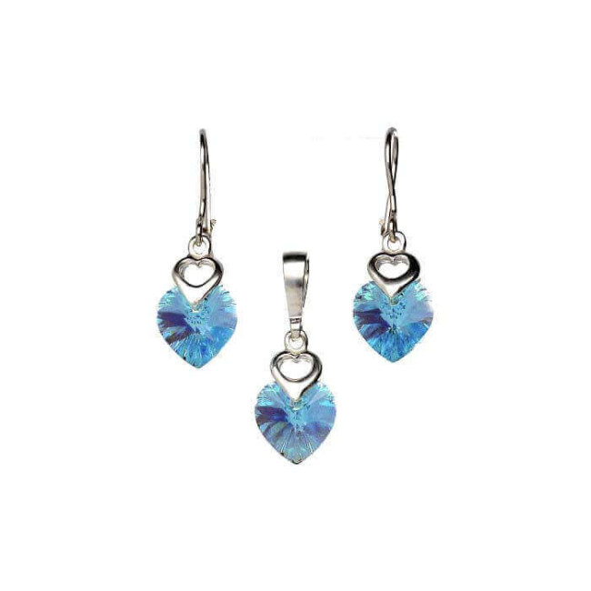 Komplet srebro Swarovski KPL 943 Komplet srebro Swarovski KPL 943