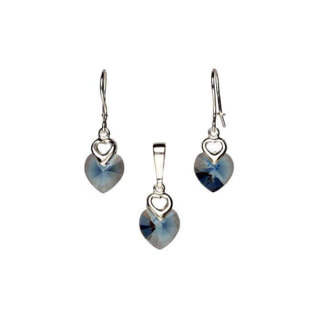 Komplet srebro Swarovski KPL 943 Komplet srebro Swarovski KPL 943