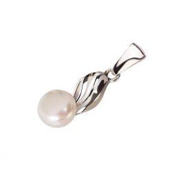 Silver pendant with pearls W 2058