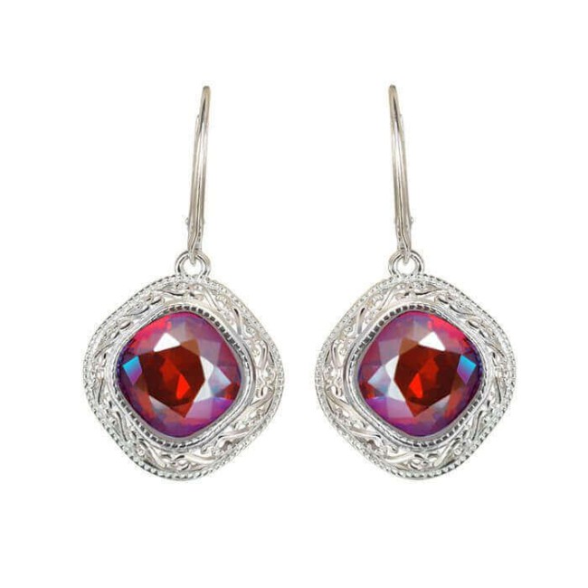 Kolczyki srebrne Swarovski Elements K 1893 Kolczyki srebrne Swarovski Elements K 1893