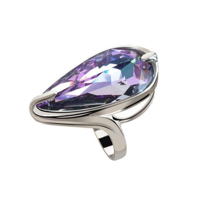 Pierścionek srebrny swarovski crystal p 973 Pierścionek srebrny swarovski crystal p 973