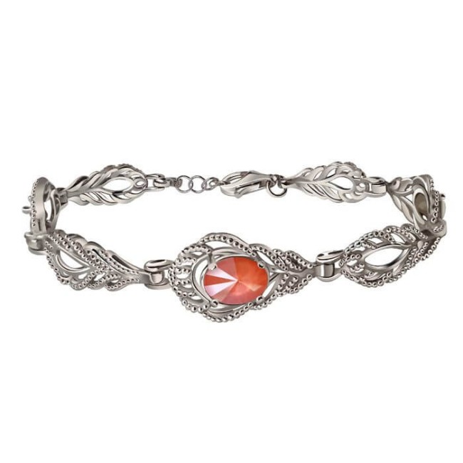 Bransoletka swarovski 2023 light coral swarovski crystal Bransoletka swarovski 2023 light coral swarovski crystal